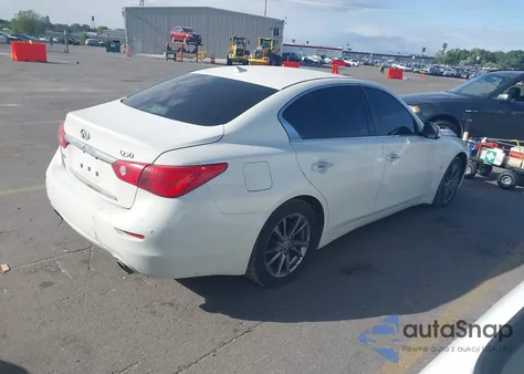 2015 Infiniti Q50 Premium из США, поврежденный, VIN JN1BV7ARXFM416349